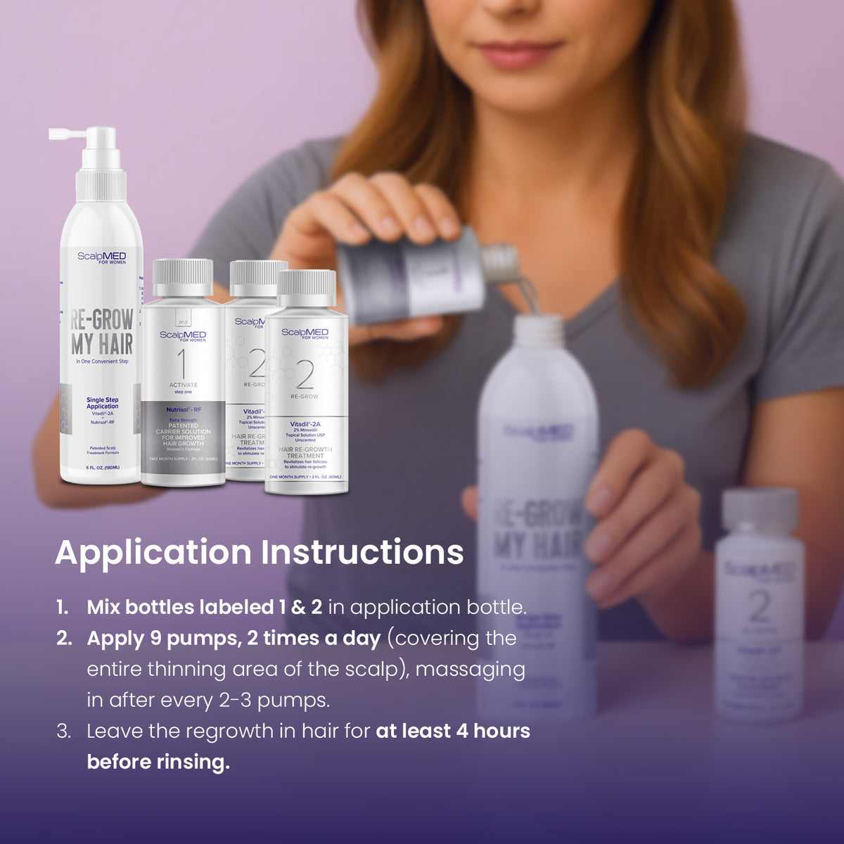 Shampoo & Conditioner Kit instructions