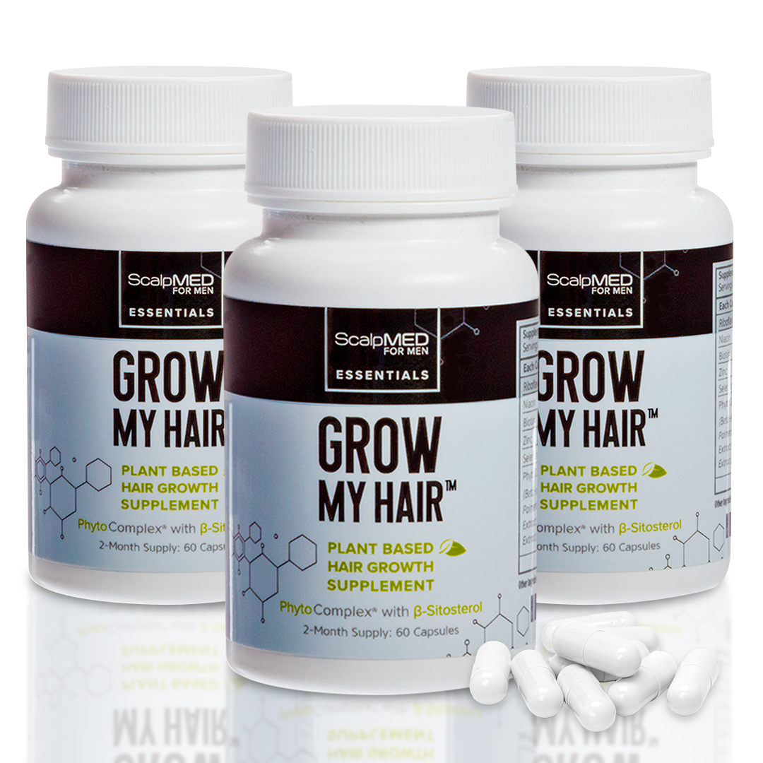 GROW MY HAIR (Hair Growth Supplement) FOR MEN - ScalpMED®