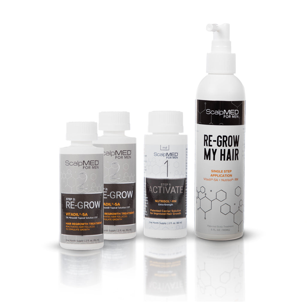 PATENTED HAIR REGROWTH SYSTEM FOR MEN (CS) - ScalpMED®