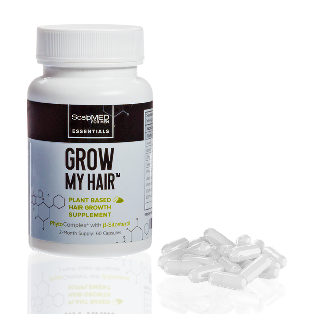 GROW MY HAIR (Hair Growth Supplement) FOR MEN For Men Scalp Med 