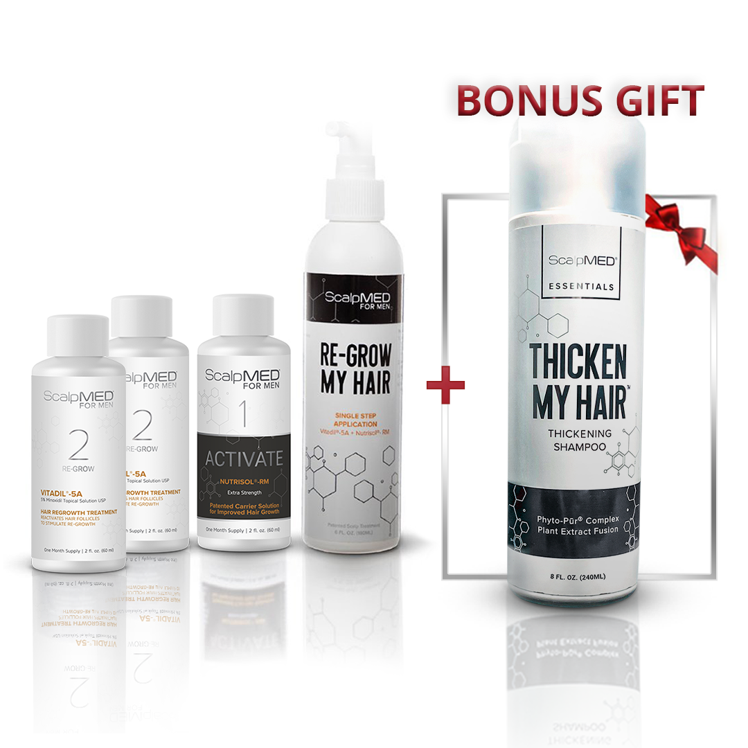 PATENTED HAIR REGROWTH SYSTEM FOR MEN - Shampoo - (CS) - ScalpMED®